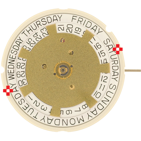 ETA 2834-2 Mechanical Movement - Jules Borel & Co.