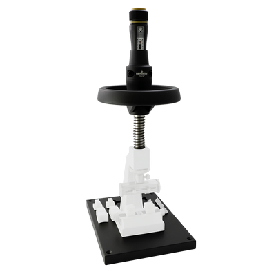 Screw Back Openers: Bergeon Torque Spindle and Wooden Base, 5700-BD - Bergeon