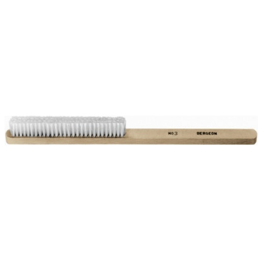 Brushes: Bergeon Wooden Hand Brush, 6377-3 - Bergeon