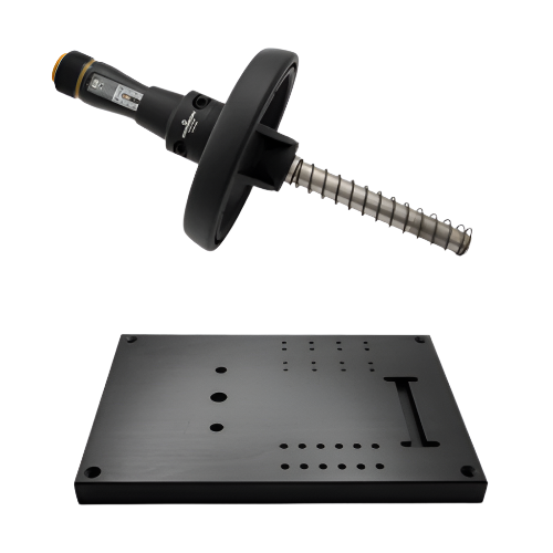 Screw Back Openers: Bergeon Torque Spindle and Wooden Base, 5700-BD - Bergeon