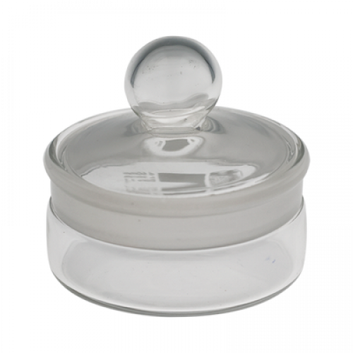Glass Cleaning Cups: Bergeon Benzine Cup with Glass Handle, 60mm, 5445-60 - Bergeon