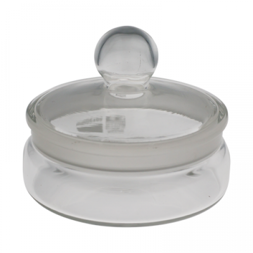 Glass Cleaning Cups: Bergeon Benzine Cup with Glass Handle, 80mm, BG5445-80 - Bergeon
