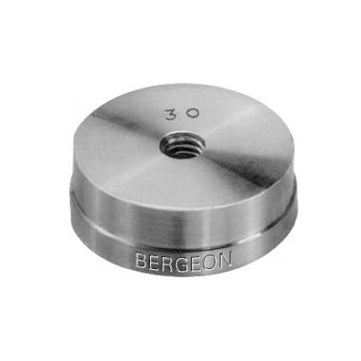 Dies: Bergeon Flat Reversible Die, 19 x 18mm, 5500-29 - Bergeon