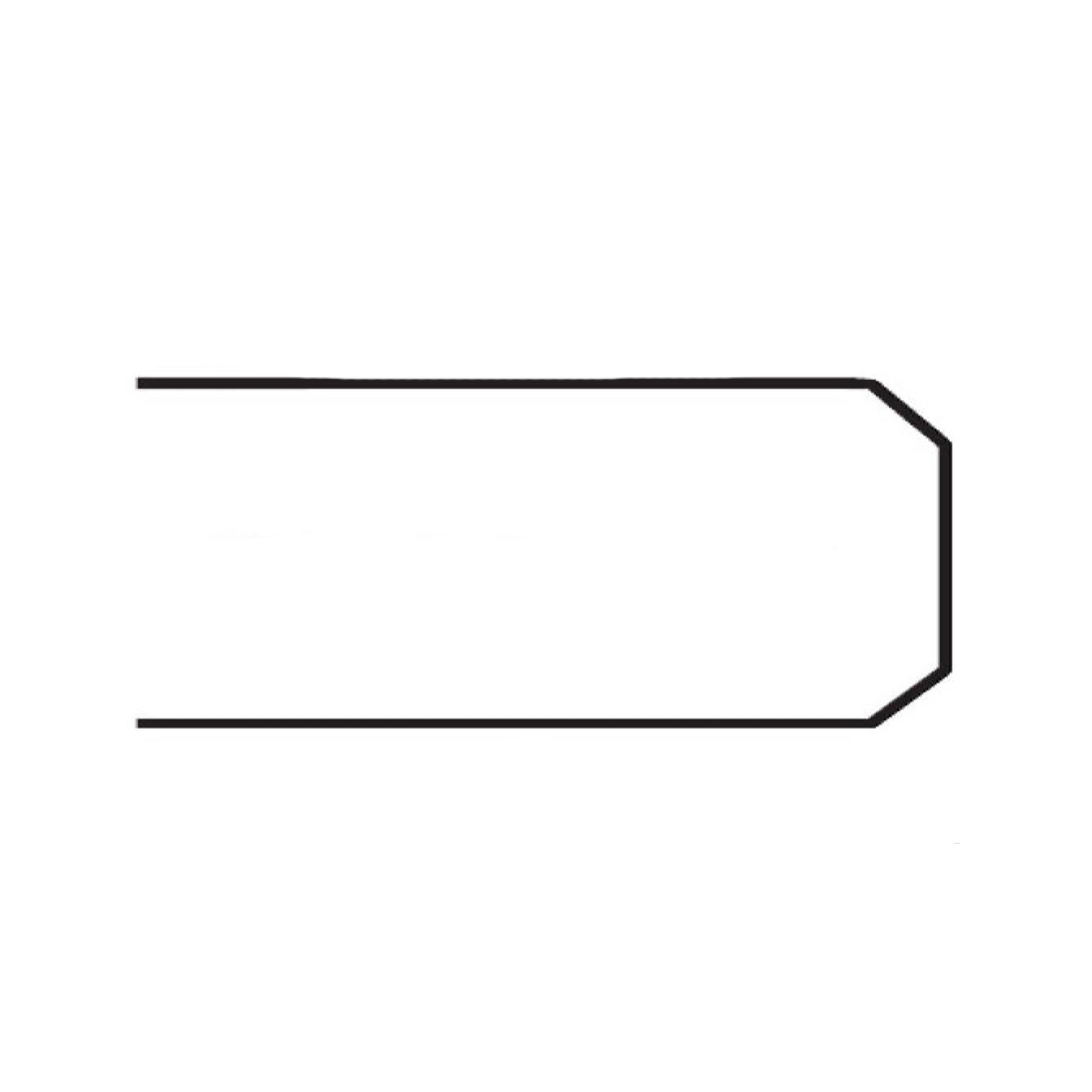 Crystals - Mineral Glass Crystals - Flat Sternkreuz - 1.0mm