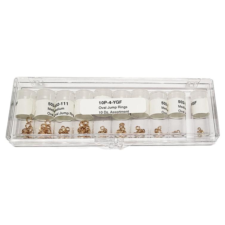 10P-4-YGF Jump Ring Assortment