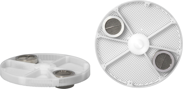 Plastic Six-Compartment Basket, 80mm - VIB-ACS900-15885