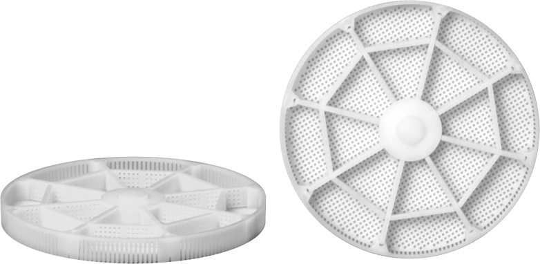 Plastic Sixteen-Compartment Basket, 80mm - VIB-ACS900-15935