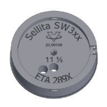 VOH Movement Holder, 11-1/2, ETA 289x & Sellita SW3XX