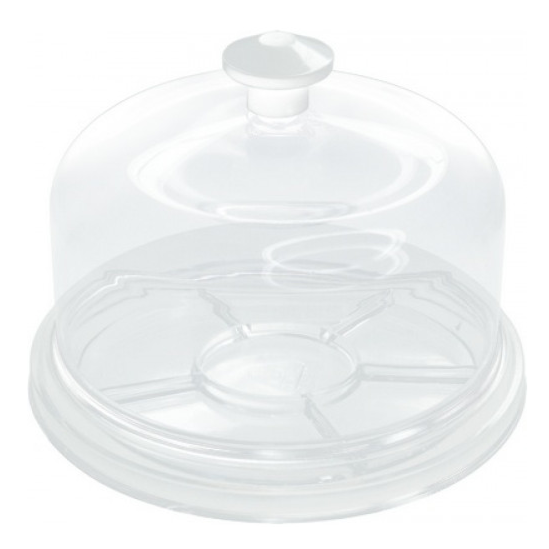 Bergeon Transparent Cover and Tray with Six Compartments, 30097-BCT