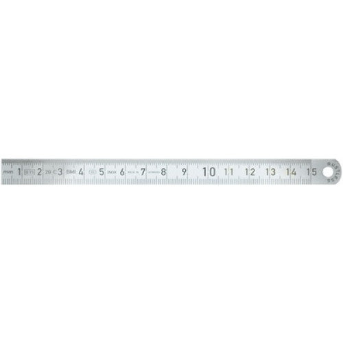 Bergeon Stainless Steel Flexible Ruler, 30451-150I