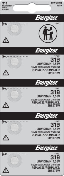 Energizer 319 Battery - Strip of 5