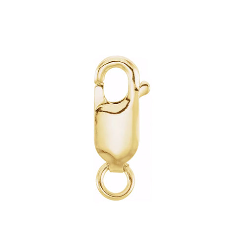 Lobster Claws: YGF Lobster Claw with Ring, 3.3 x 8mm - 362-80R - Jules Borel
