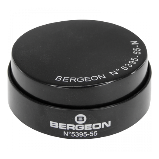 Bergeon Gel Case Cushion, Black, 75mm, 5395-75-N