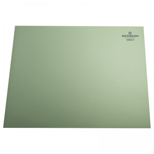 Bergeon Bench Mat, Adhesive, Smooth, Thickness 1.5mm, Green, 5808-V-10