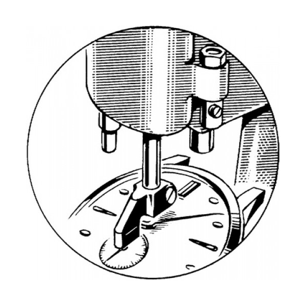 Hand Fitting: Attachment for Chronograph Hands, 6012-SD - Bergeon