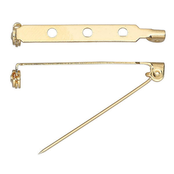 Pin Backs: YGP Pin Back, 1-1/2" - 626-15 - Jules Borel