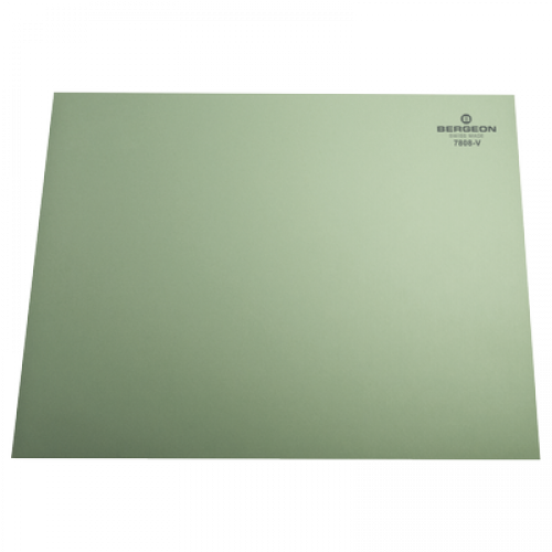Bench Mats: Bergeon Bench Mat, Anti-Skid, Smooth, Thickness 2mm, Green, 7808-V-10 - Bergeon