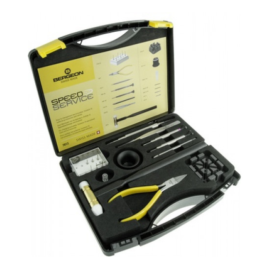 Basic Tool Kit: Bergeon Master Watch Band Tool Kit - 7813 - Bergeon