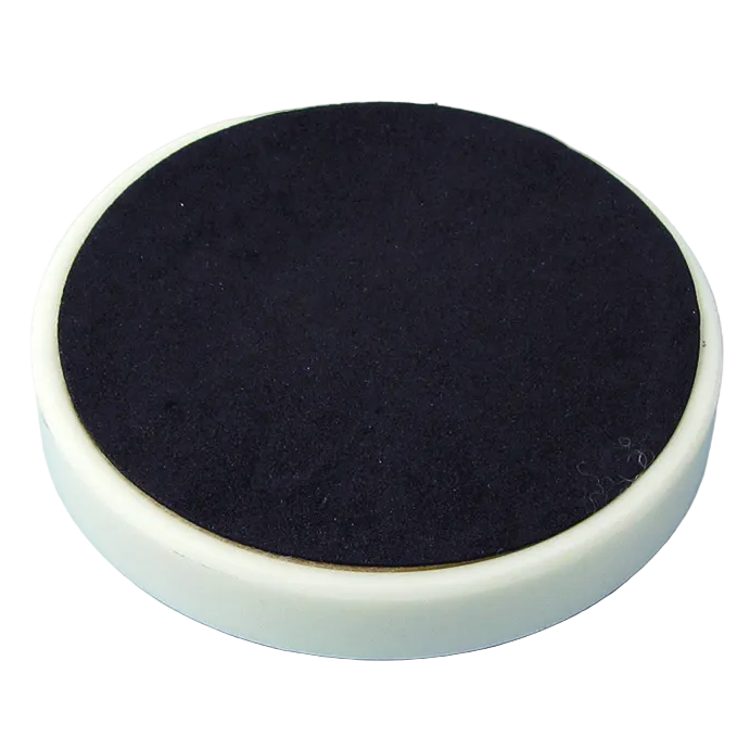 Economy Leather Case Cushion, Black, 80mm