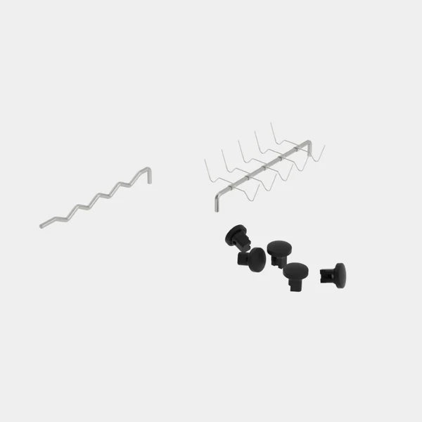 Cleaning Racks: Elma Hooks & Wave Shaft for Elma Ultrasonic Cleaning Baskets - ELMA-1125219 - Elma