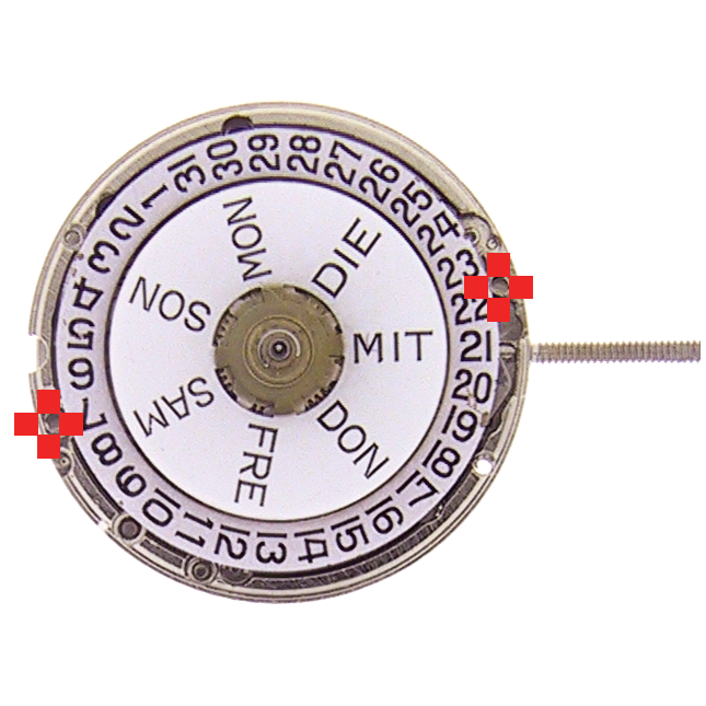 ETA 2678 MVT BACK