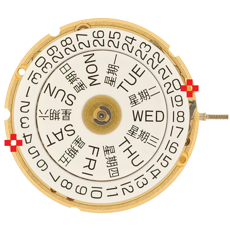 ETA 2836-2G Mechanical Movement