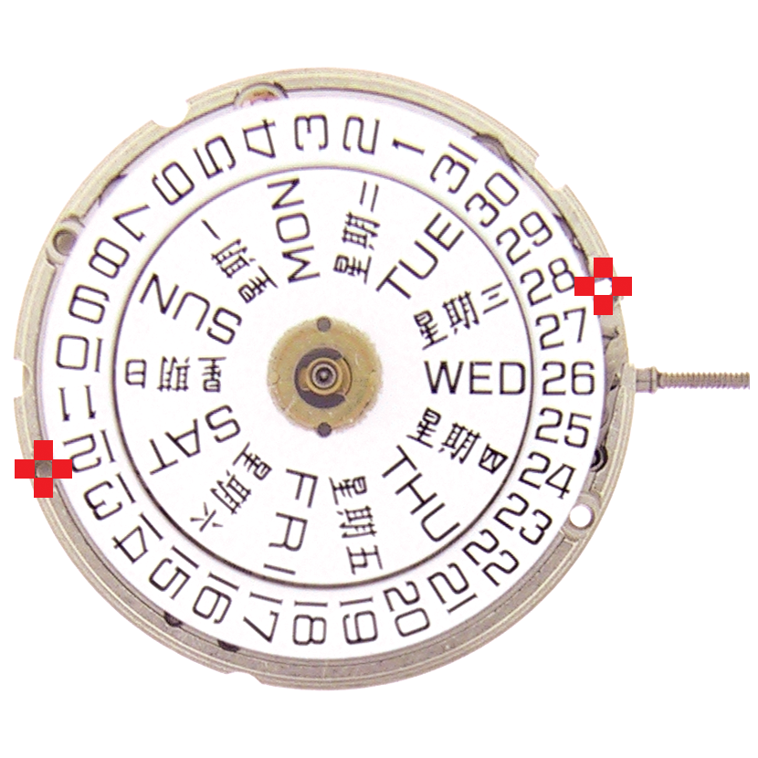 ETA 2846 MVT FRONT