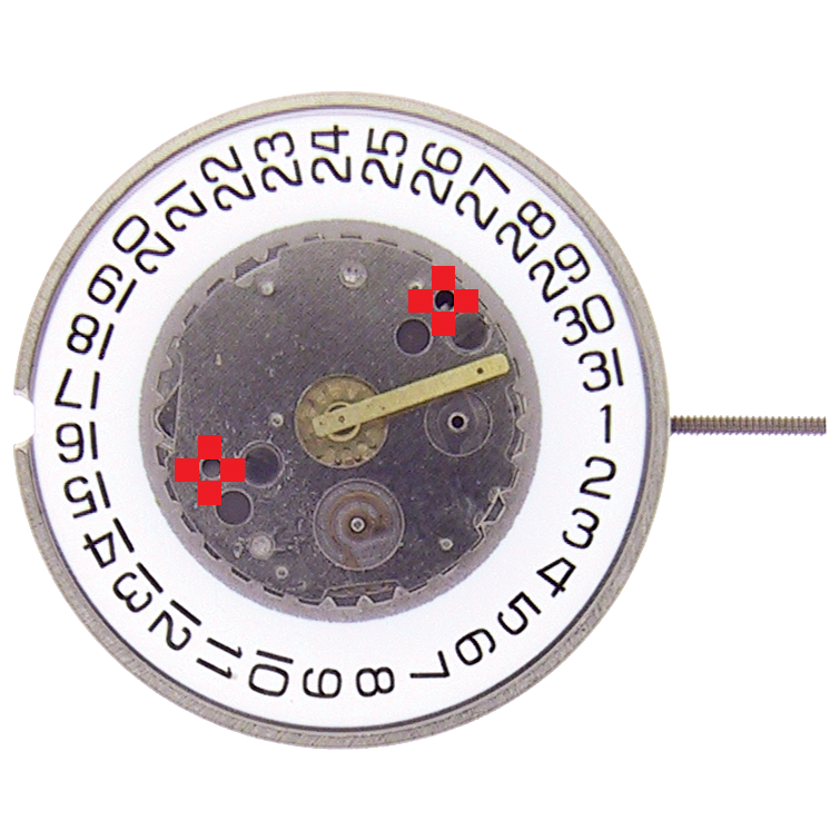 ETA 400.411 MVT BACK