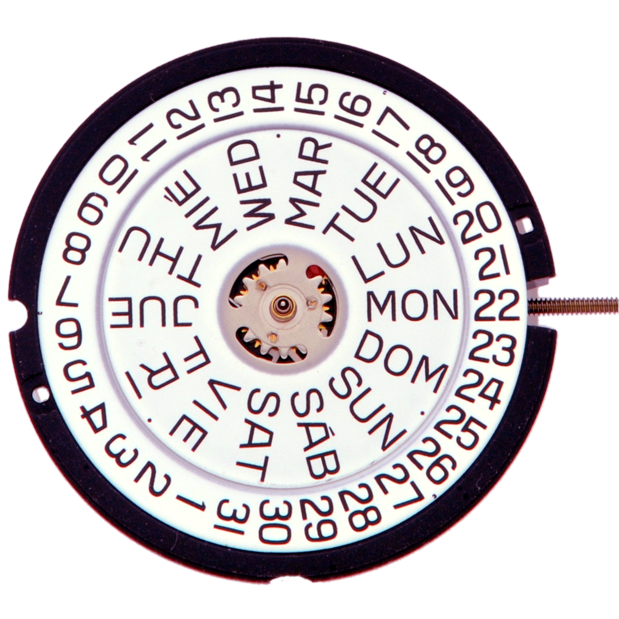 ETA 805.122 MVT BACK