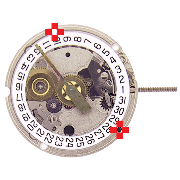 ETA 956.112 MVT BACK