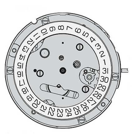 ETA C01.211 MVT BACK