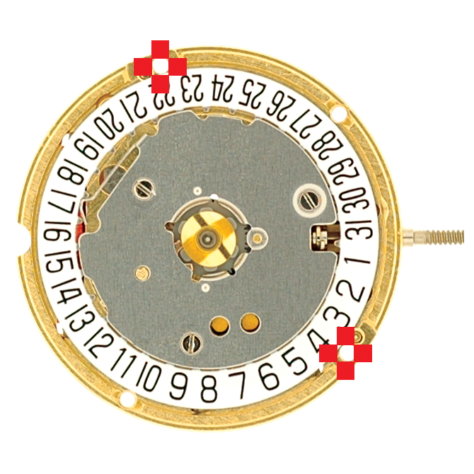 ETA F03.111 D6 MVT BACK