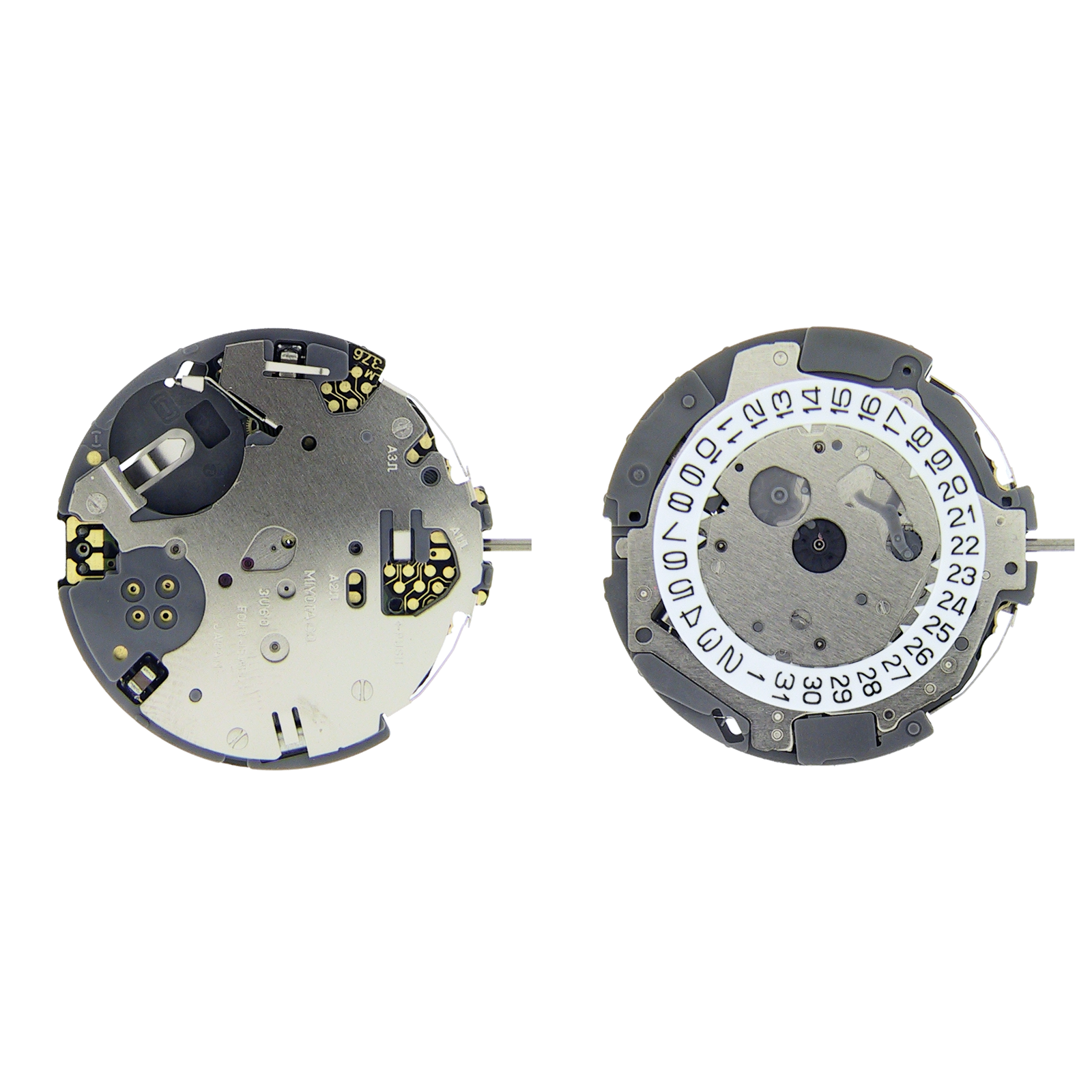 Movements - Miyota: Miyota Movement, MIY 3U60, Ligne 13-1/2 - Miyota