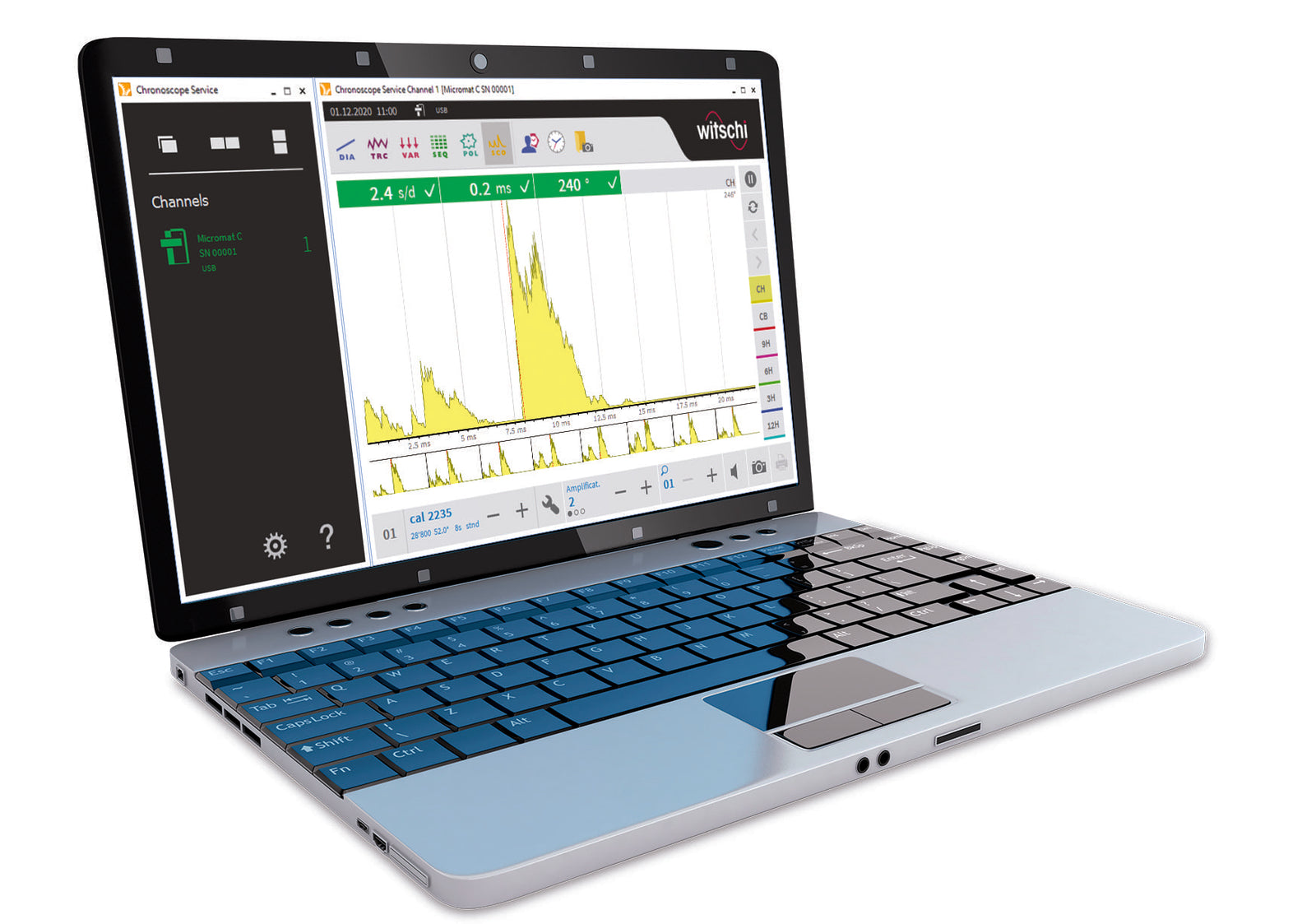 Timers: Witschi Micromat C with Wicotrace - Witschi