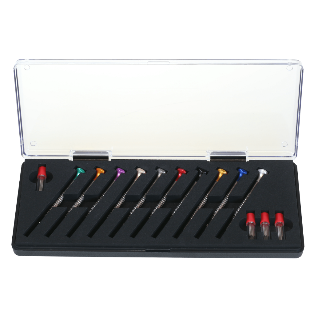 Screwdriver Assortments: Horotec Parallel Screwdrivers, Set of 10 - Horotec