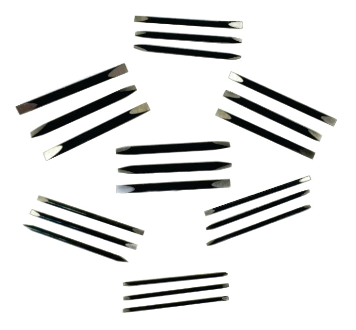 Screwdriver Blades: Replacement Blades, Set of 21 - EuroTool