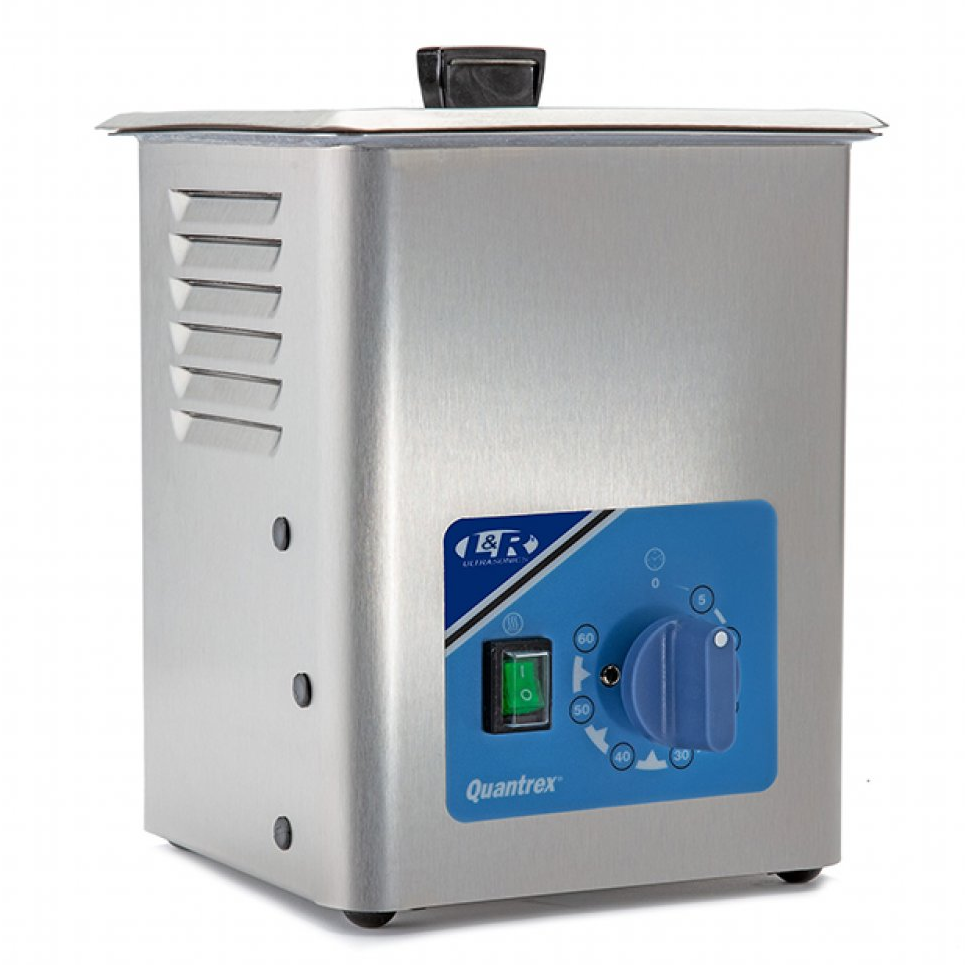 L&R Quantrex: L&R Quantrex 90 Ultrasonic Cleaner with Timer - L&R Manufacturing