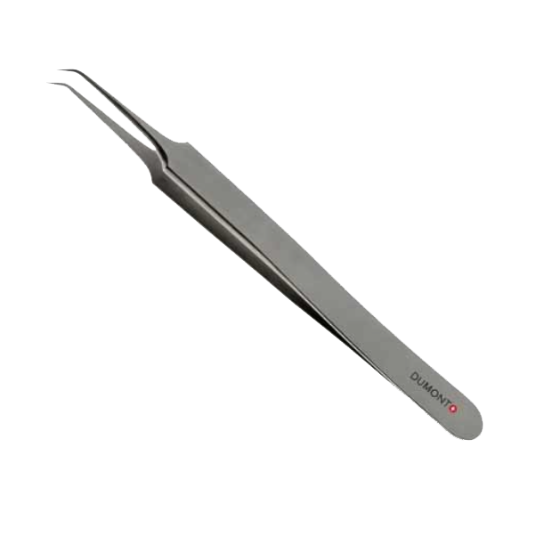 Tweezers: Dumont Tweezers, Easily Magnetized, Carbon Steel, (110 mm), #8 - Dumont