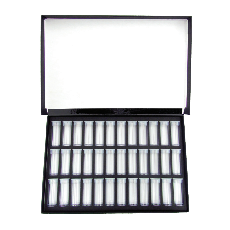 Assortment Boxes: Borel Black Cabinet, 36 Bottles - BX-LC36 - Jules Borel