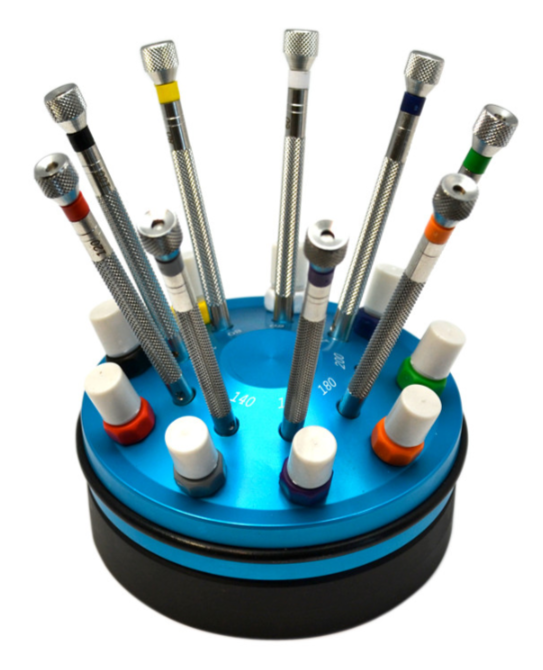 Grobet Screwdrivers, Set of 9