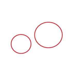 Gasket, Red I Caseback ID 39.35 - 3090.45
