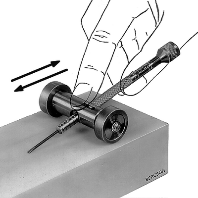 Bergeon Screwdriver Holder for Sharpening, 2461