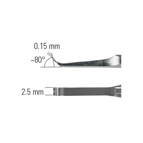Bergeon Hand Removers, 80°, 30028