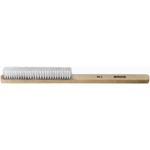 Brushes: Bergeon Wooden Hand Brush, 6377-2 - Bergeon
