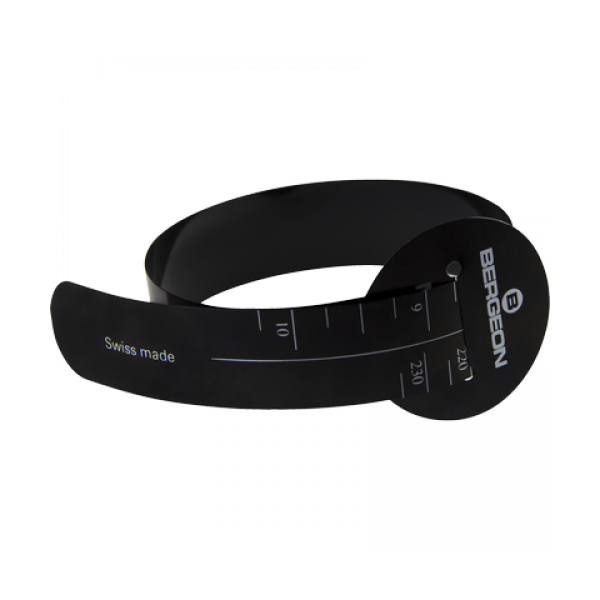 Bergeon Black Bands for Wrist Sizing, 1 Piece, 6789-N-01