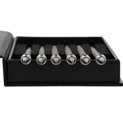 Bergeon Balance Screw Holders, Set of 6, 2565-AC6