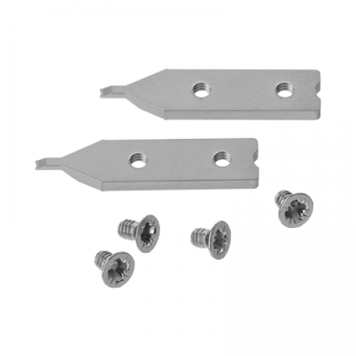 Bergeon Replacement Pair of Tips for 7825, Stainless Steel, 7825-BR2