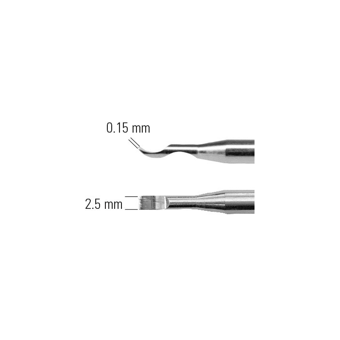 Bergeon Hand Removers, 2.5 x 105mm, 30027