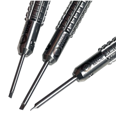 Bergeon Parallel Blade Screwdrivers, Set of 3, 7965-MTX
