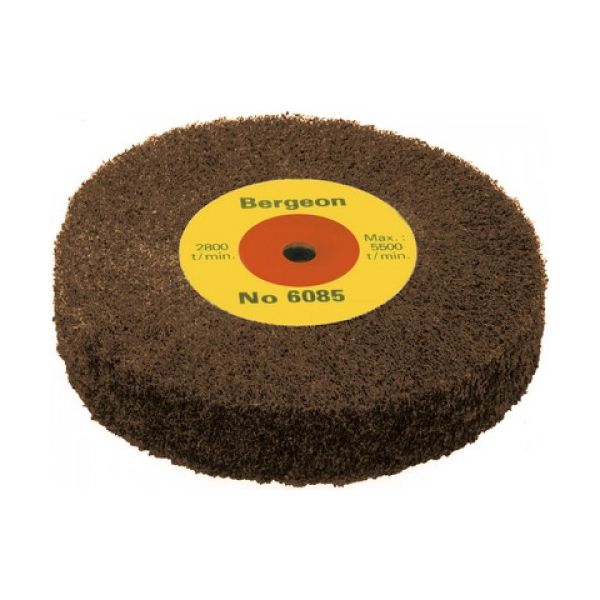Satin Finish: Satin Finish Wheel, Medium, 100 x 20mm, 6085-E1 - Bergeon